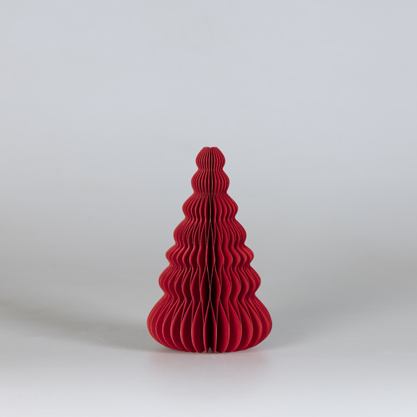 An image of Medium Folding Paper Tree, Red