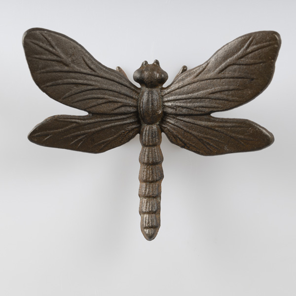 An image of Cast Iron Dragonfly Sculpture