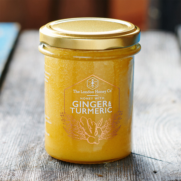 An image of Ginger and Turmeric Infused Honey