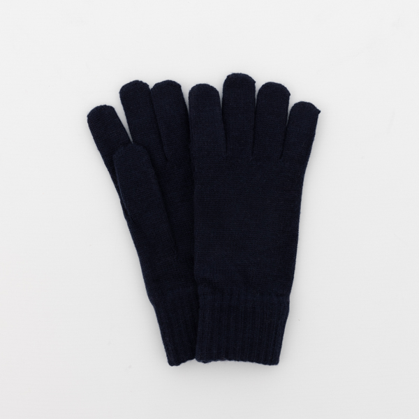 An image of Gloves - Super Soft Brushed Lining - Navy - Small