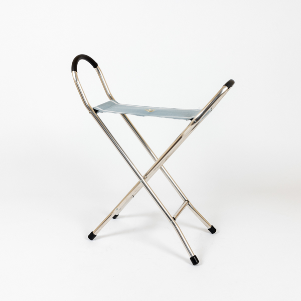 An image of National Trust Quattro Stool, Duck Egg Blue