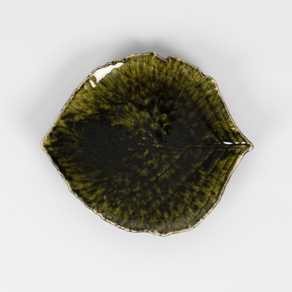 An image of Riviera Hydrangea Leaf Trinket Dish