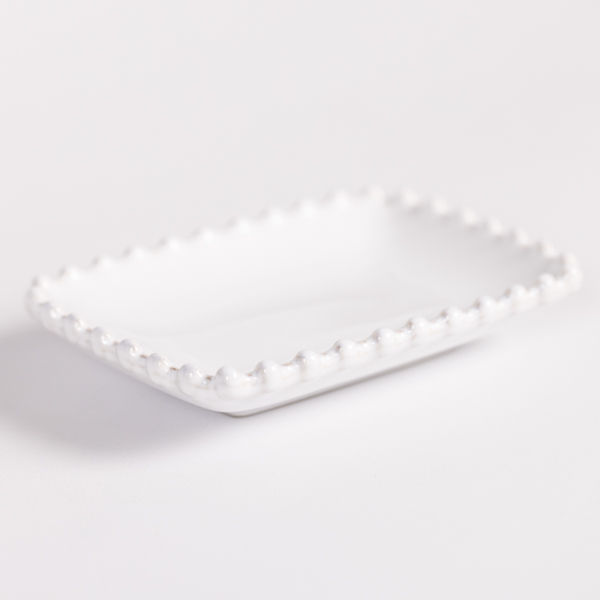 An image of Pearl White Soap Dish