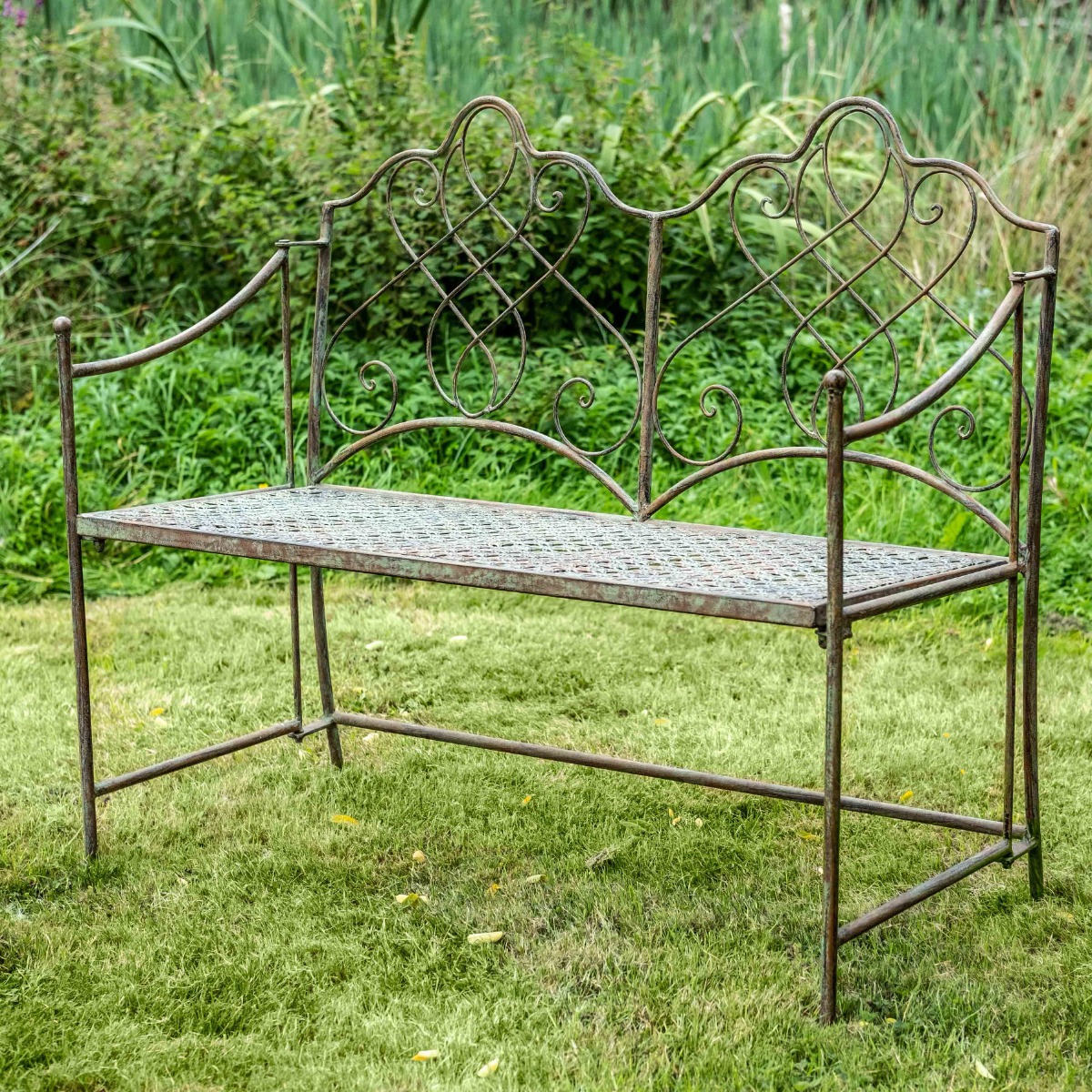 An image of Avalon Steel Garden Bench