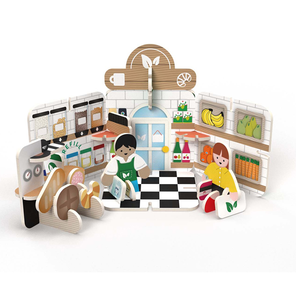 An image of Playpress Refill Cafe Mini Playset