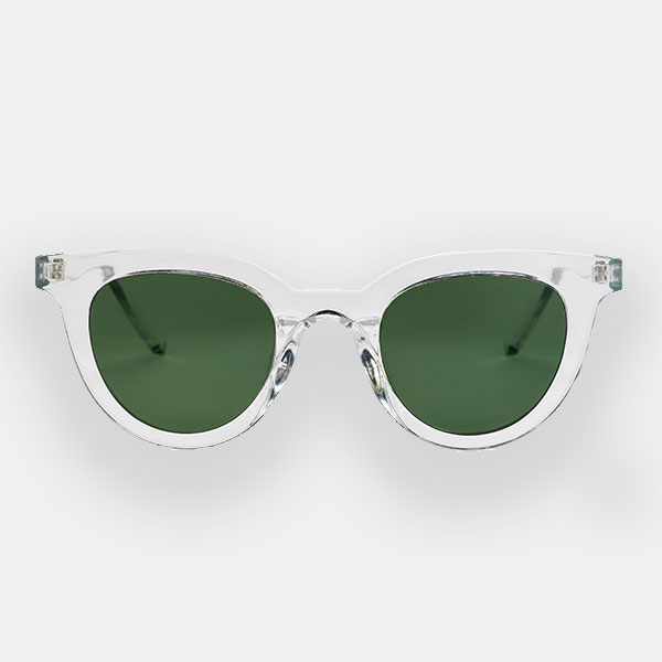 An image of CHPO Långholmen Recycled Plastic Transparent Sunglasses