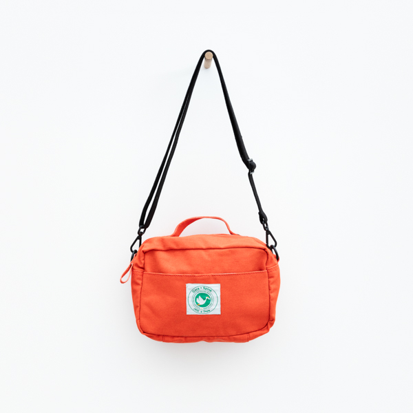 An image of Cora + Spink Fonthill Utility Bag, It's Orange