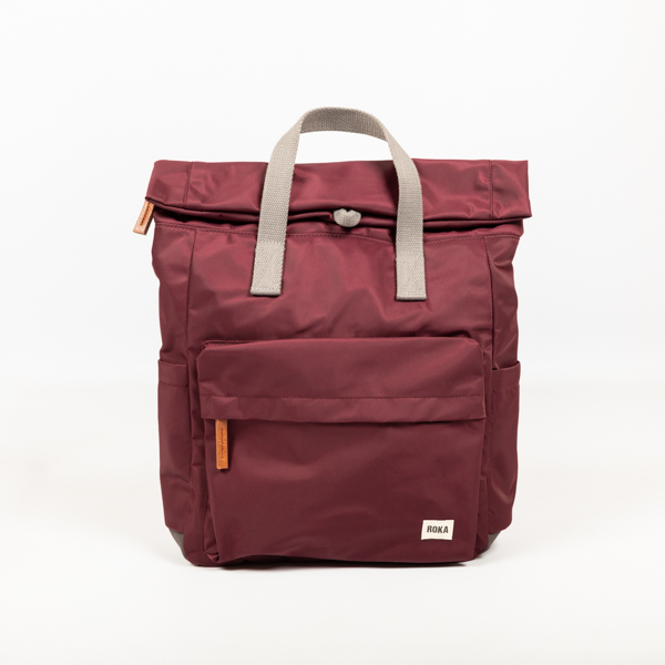 An image of ROKA Canfield B Medium Plum Backpack