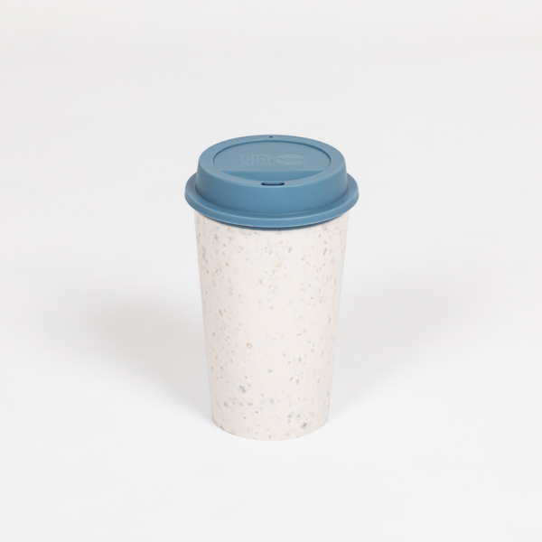 An image of Circular & Co 12oz Chalk and Rockpool Blue Reusable Now Coffee Cup