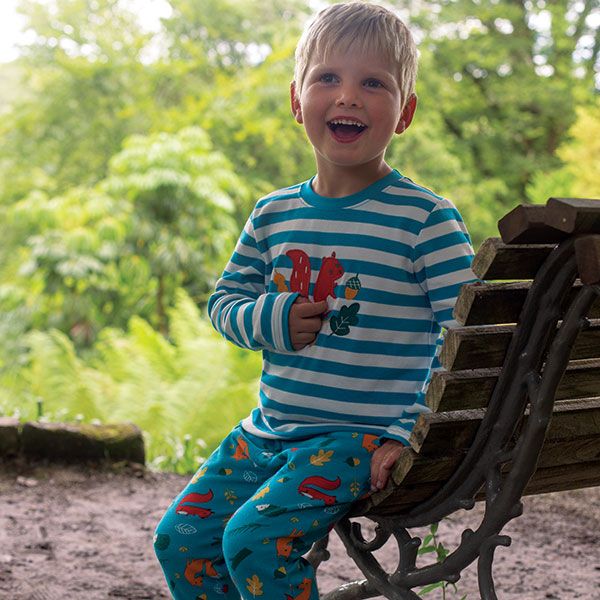 Frugi and National Trust Woodland Wanders Aspen Top