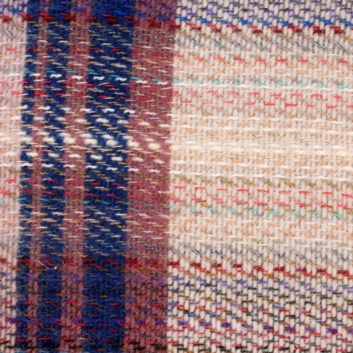 Large British Unique Recycled Random All Wool Blanket/Picnic Rug by Tweedmill