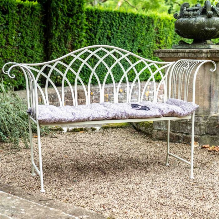 Kings Garden Bench, Cream