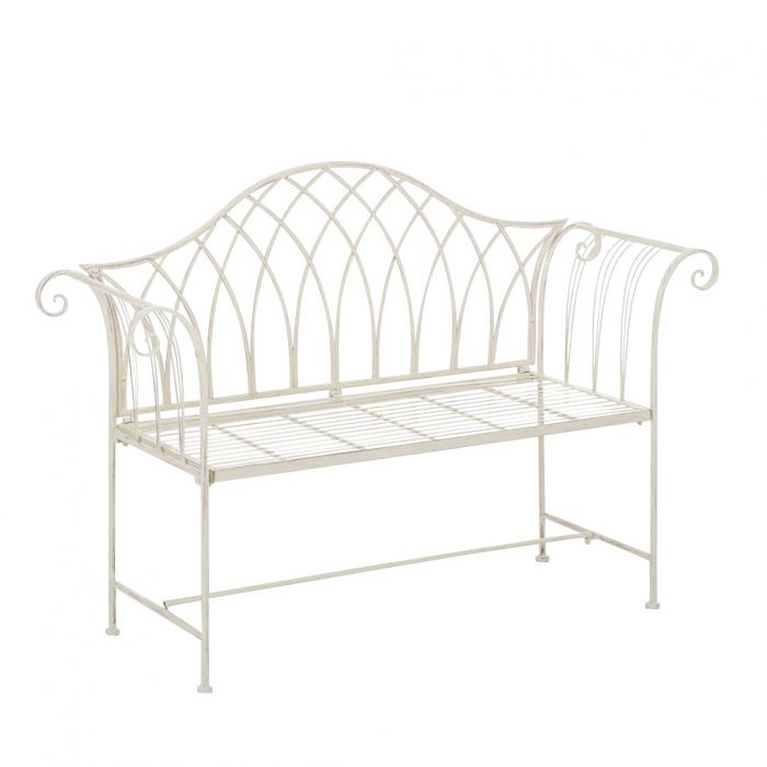 Kings Garden Bench, Cream