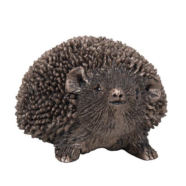 National Trust Bronze Colour Frith Sculpture, Bubble Baby Hedgehog
