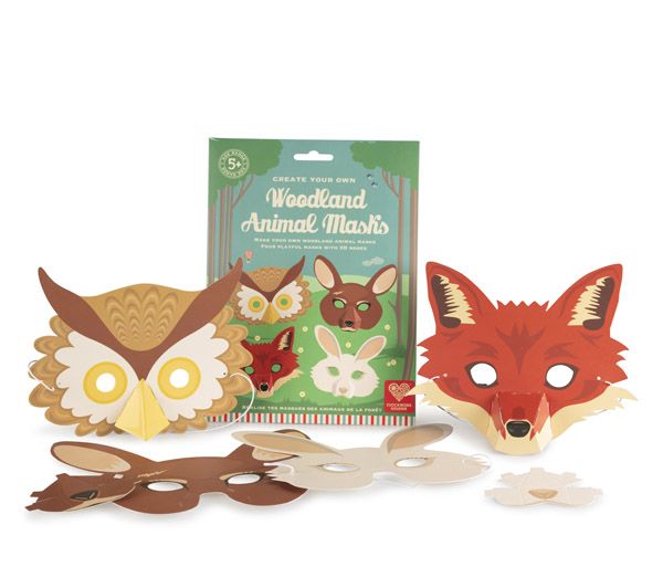 Create Your Own Woodland Animal Masks