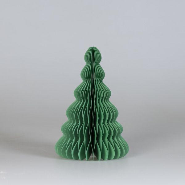 Large Folding Paper Christmas Tree, Bright Green