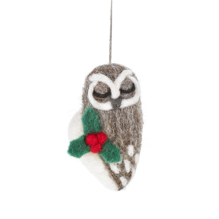 Carol the Christmas Owl, Hanging Decoration
