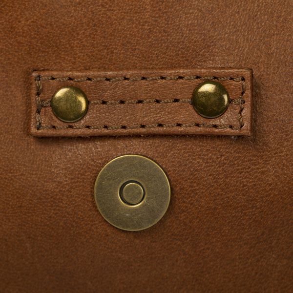 Leather Cross Body Bag, Brown