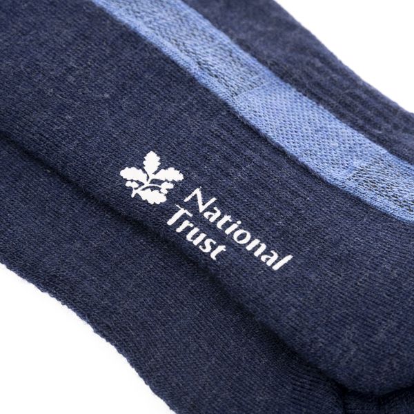 National Trust Hiking Socks, Navy