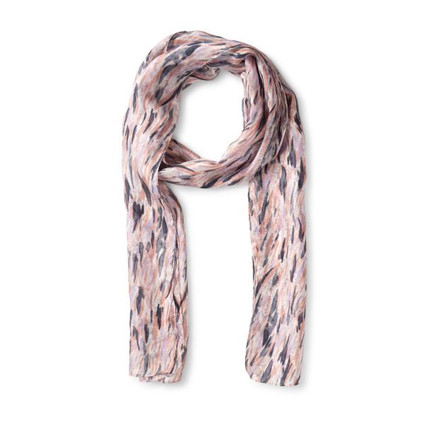 cream silk scarf
