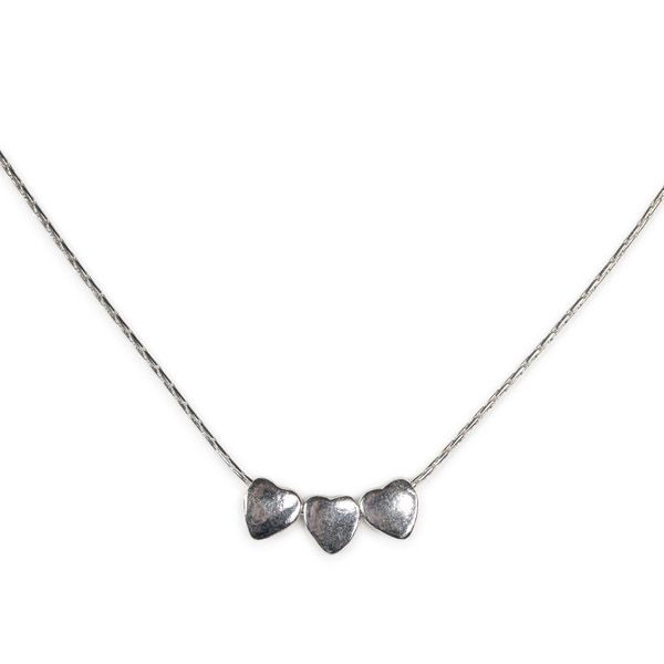 Handmade Silver Heart Necklace Jewellery National Trust Shop