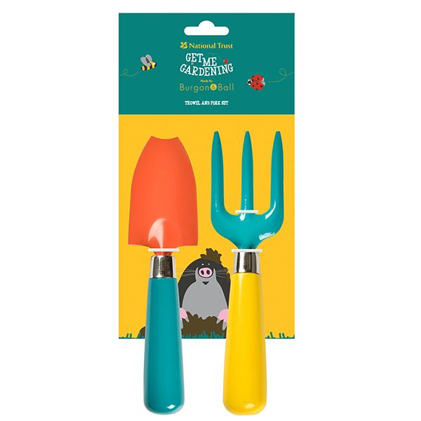 Burgon and Ball National Trust Children's Trowel and Fork Set