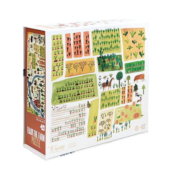 Enjoy The Farm Jigsaw Puzzle, 100 Pieces
