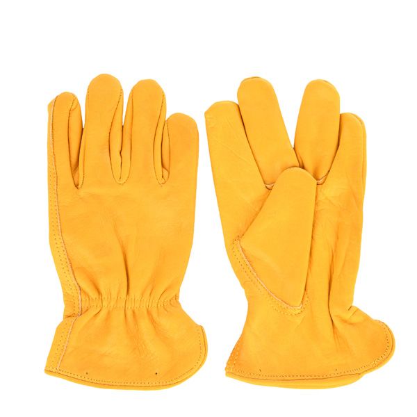 Luxury Leather Garden Gloves, Large