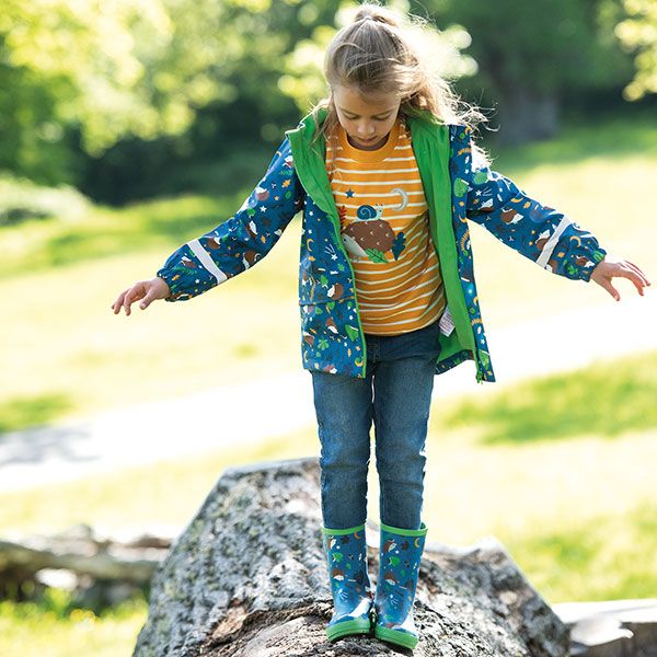 Frugi and National Trust Wellington Boots, Nocturnal Explorers