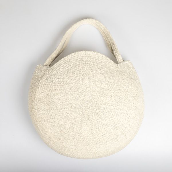 Circular Cotton Shoulder Bag