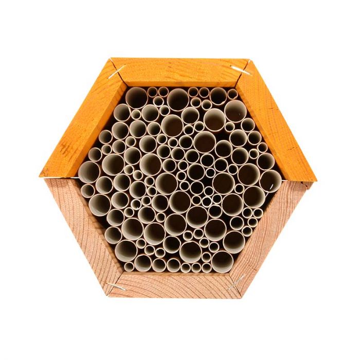 Wooden Hexagon Bee House