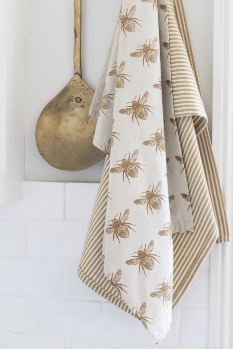 Bee Tea Towels, Set of 2