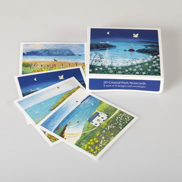 National Trust Jo Grundy Coastal Path Notecards x20