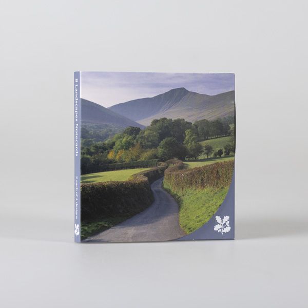 National Trust Landscapes Notecards x8