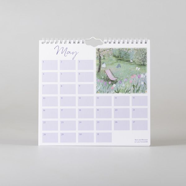 National Trust Lucy Grossmith Let it Grow Birthday Calendar