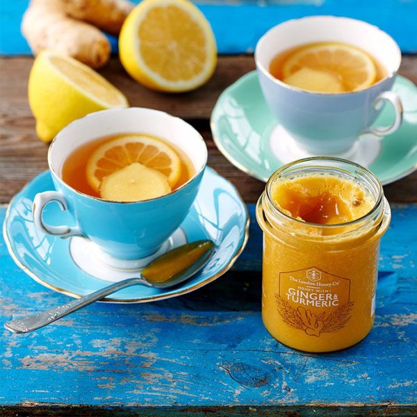 Ginger and Turmeric Infused Honey