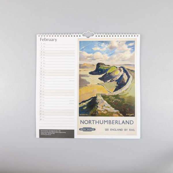 National Trust 2023 Railway Poster Art Calendar 