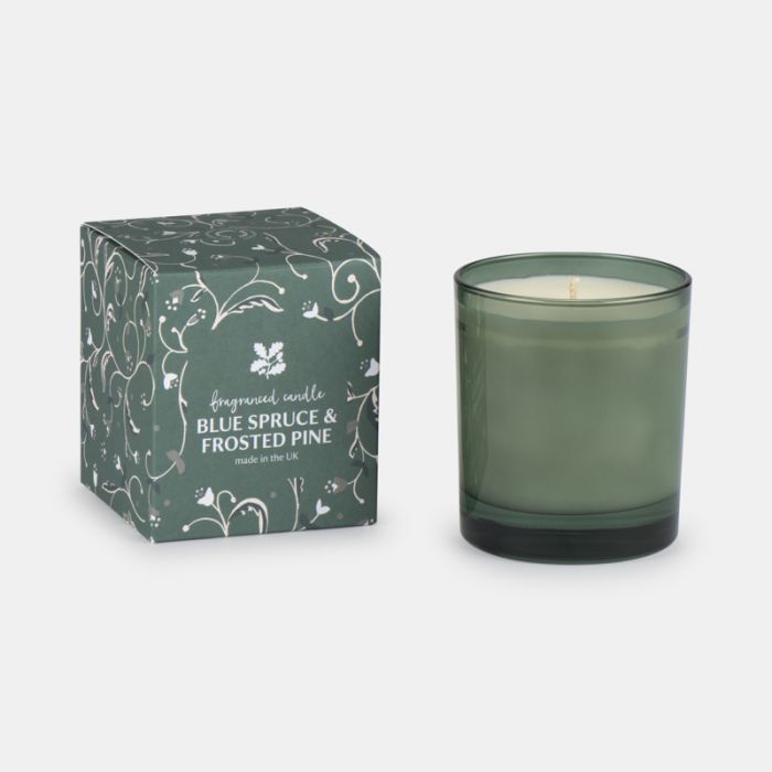 National Trust Boxed Candle Blue Spruce and Frosted Pine