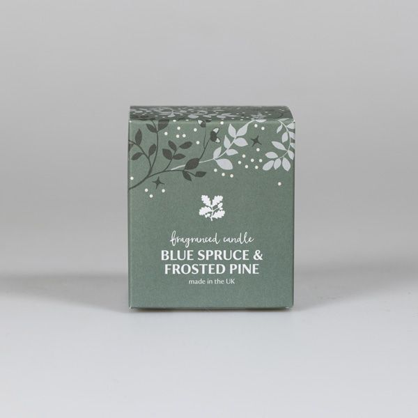 National Trust Boxed Candle, Blue Spruce and Frosted Pine