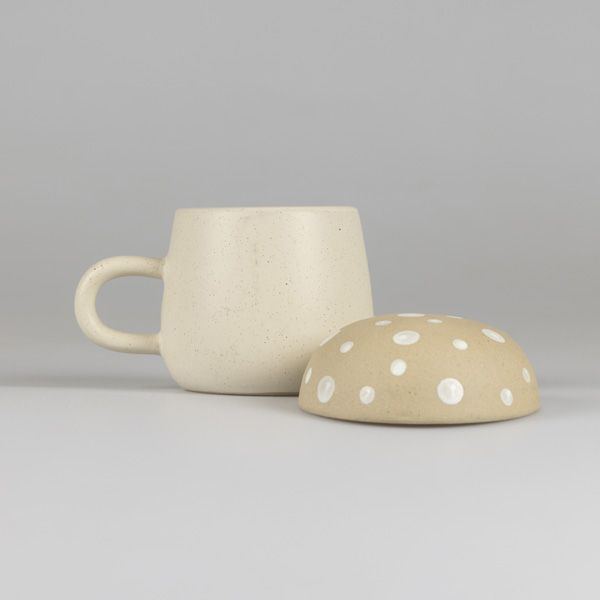 Ceramic Mushroom Mug