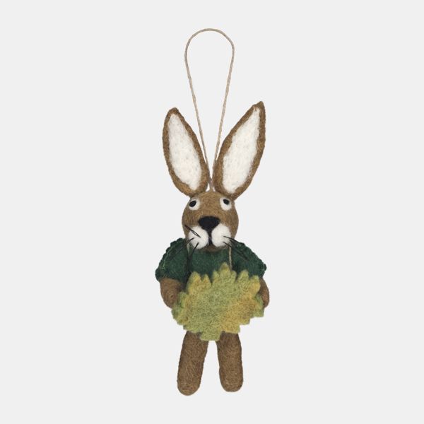 Felt so Good Cedric the Hare Hanging Decoration