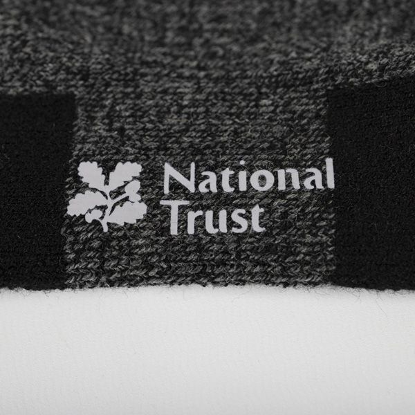 National Trust Black Comfort Walking Socks