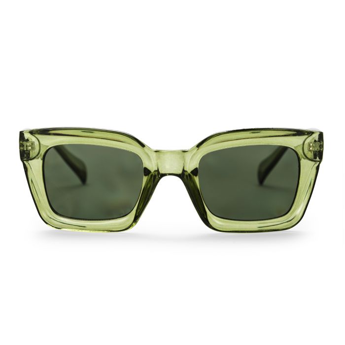 CHPO Anna Recycled Plastic Green Sunglasses