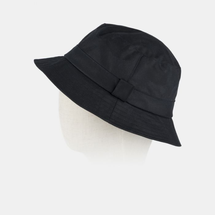 Tweedmill Wax Drop Brim Navy Hat