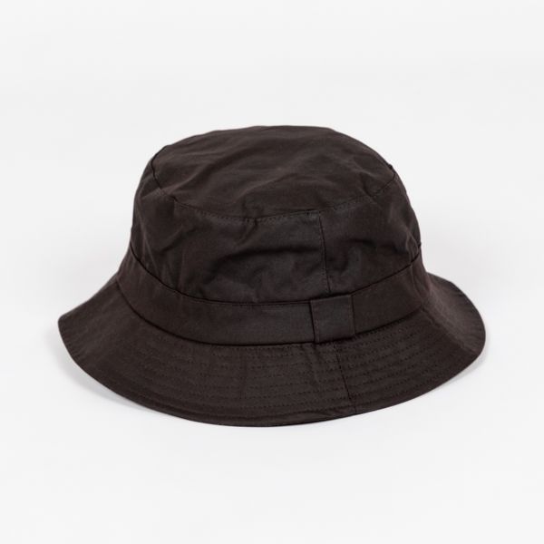 Tweedmill Brown Drop Brim Waxed Hat