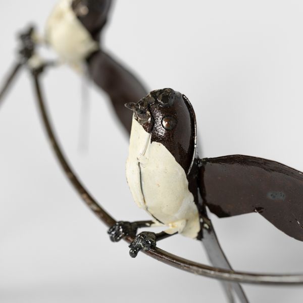Recycled Three Swallows Fence Topper