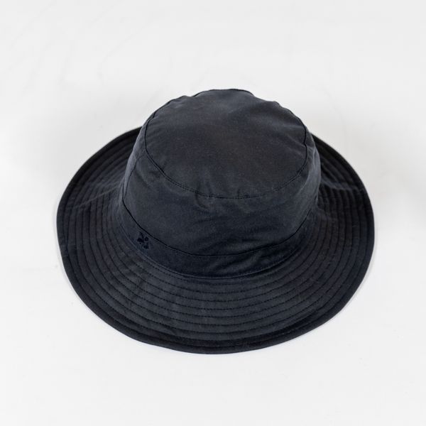 National Trust Waxed Hat, Navy