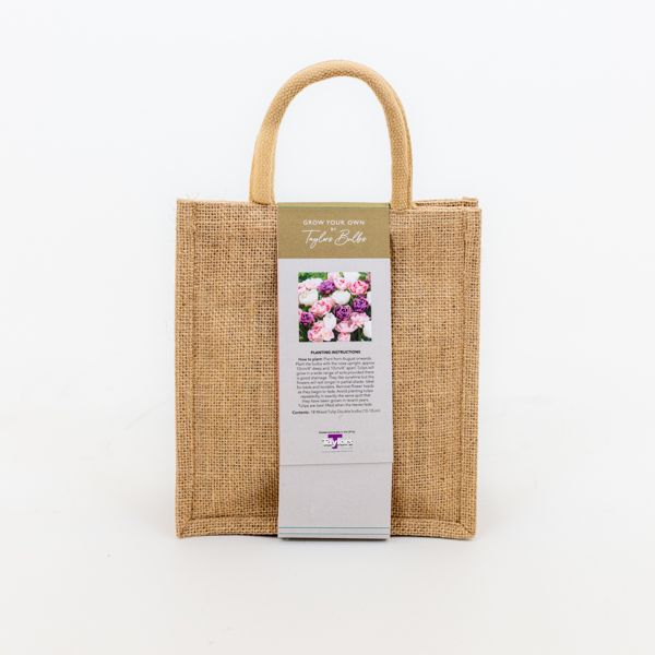 Tulip Double Mix Jute Gift Bag