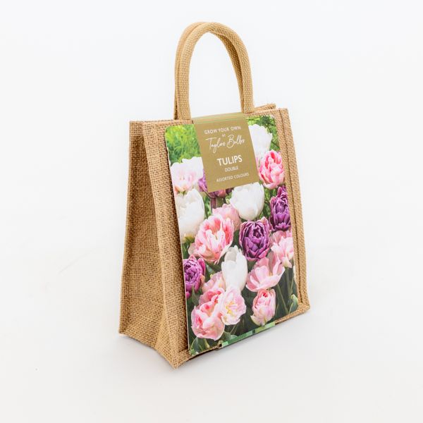 Tulip Double Mix Jute Gift Bag