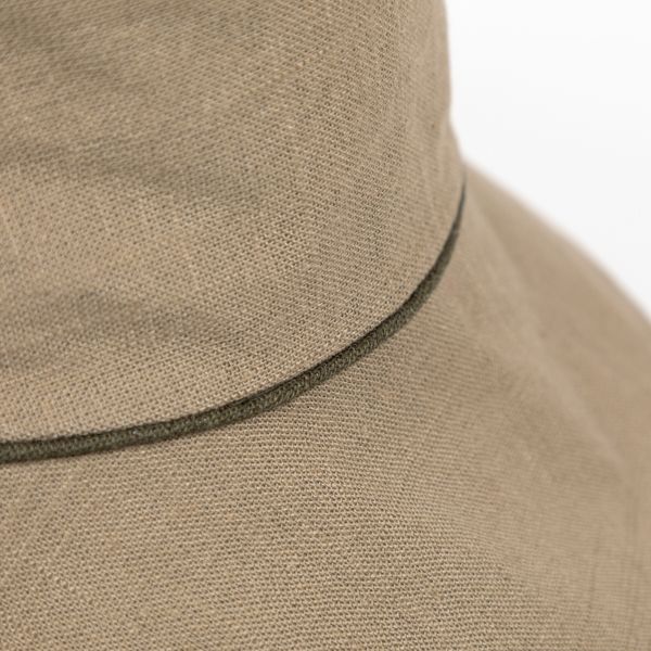 National Trust Reversible Linen Khaki Hat